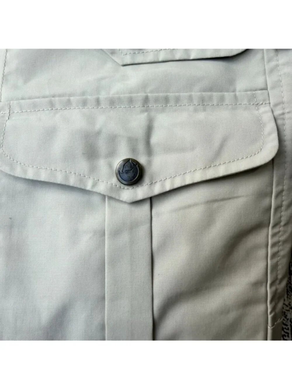 Fjallraven Y2K Cargo Hiking Pants Size 36 Beige Outdoor Utility Pants